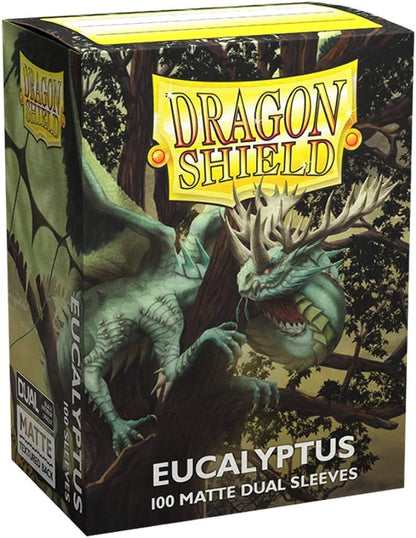 Dragon Shield Dual Matte Eucalyptus Standard Size Card 100ct