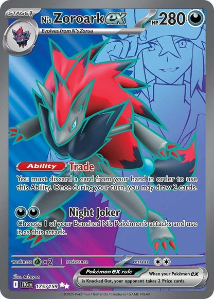 N's Zoroark ex (175/159) (JTG)
