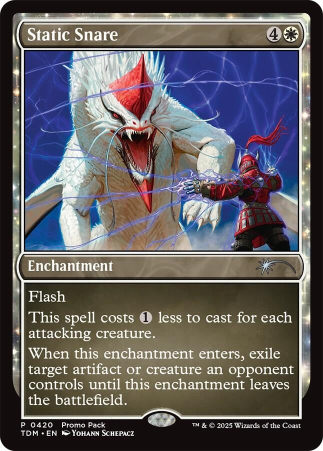 Image for Static Snare (420) (PPTDM) - Magic: The Gathering