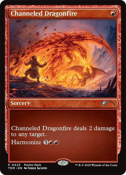 Image for Channeled Dragonfire (423) (PPTDM) - Magic: The Gathering