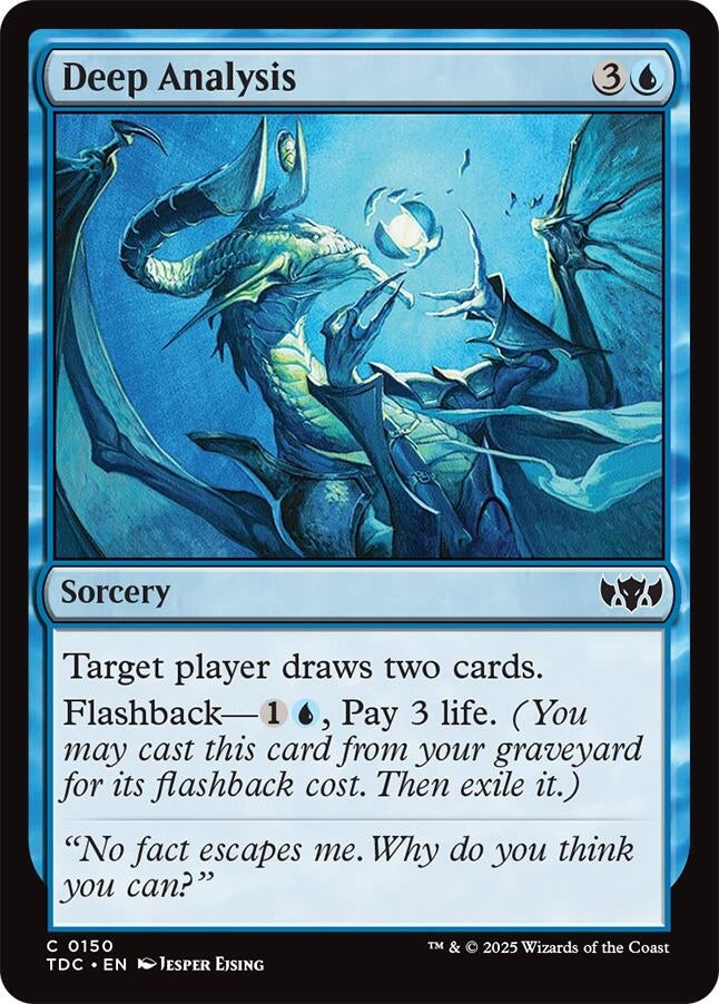Image for Deep Analysis (150) (TDC) - Magic: The Gathering