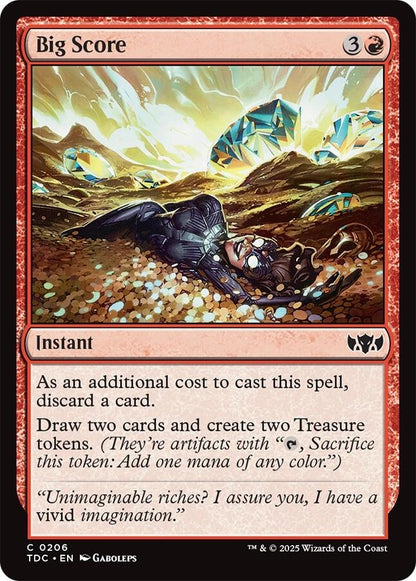 Image for Big Score (206) (TDC) - Magic: The Gathering