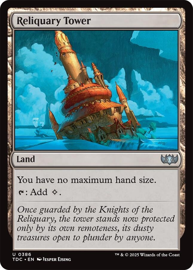 Image for Reliquary Tower (386) (TDC) - Magic: The Gathering