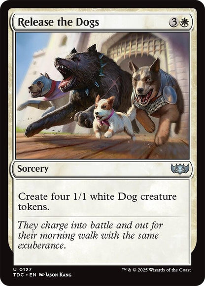 Image for Release the Dogs (127) (TDC) - Magic: The Gathering