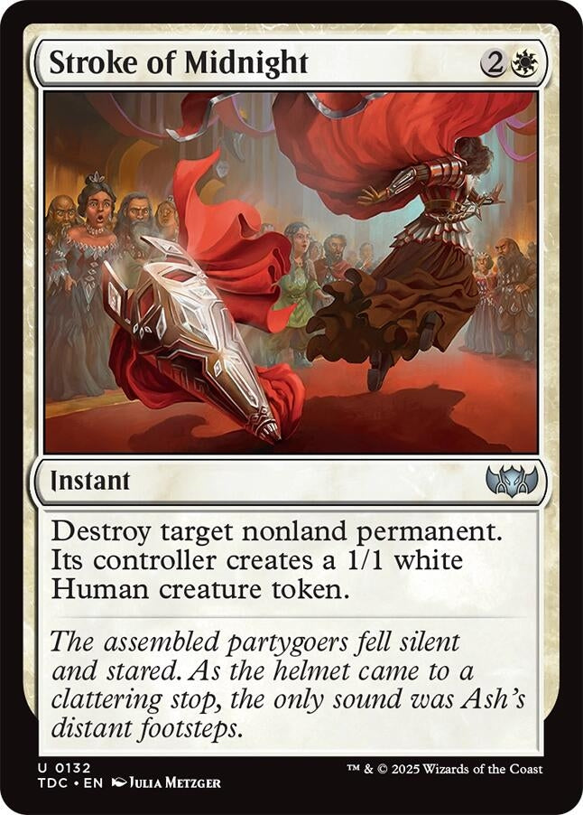 Image for Stroke of Midnight (132) (TDC) - Magic: The Gathering