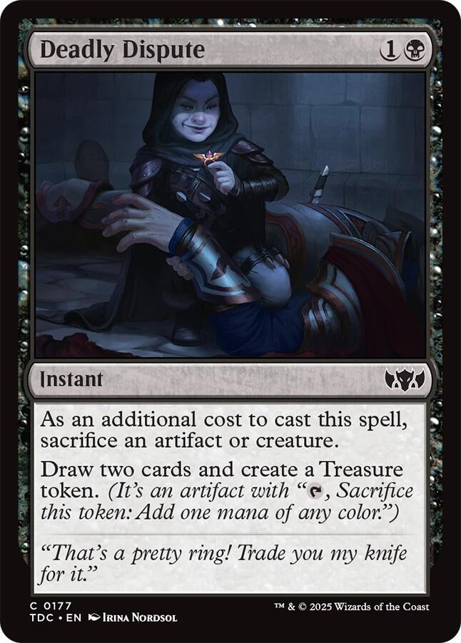 Image for Deadly Dispute (177) (TDC) - Magic: The Gathering