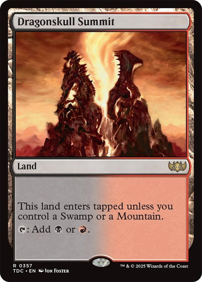 Image for Dragonskull Summit (357) (TDC) - Magic: The Gathering