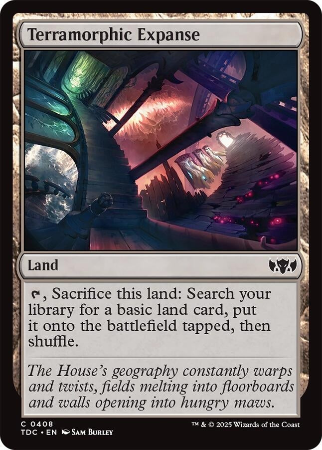 Image for Terramorphic Expanse (408) (TDC) - Magic: The Gathering