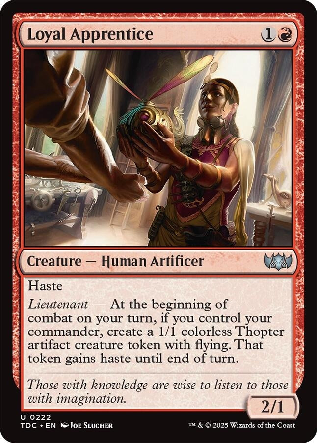 Loyal Apprentice (222) (TDC)