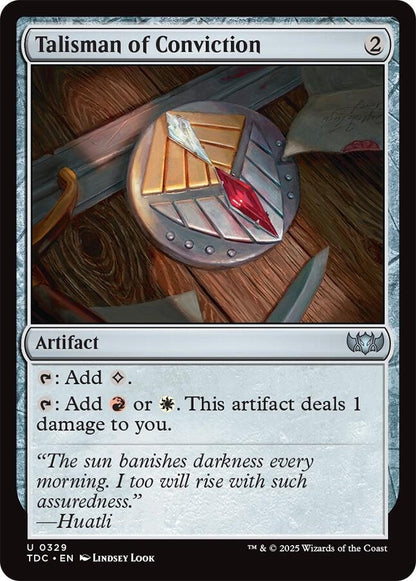 Talisman of Conviction (329) (TDC)