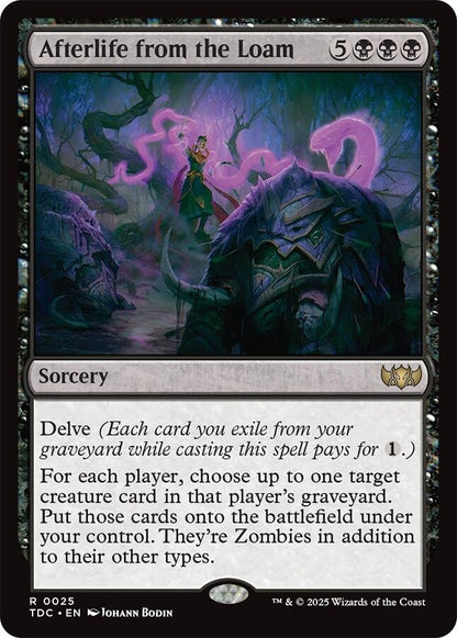 Image for Afterlife from the Loam (25) (TDC) - Magic: The Gathering
