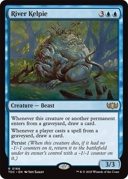 Image for River Kelpie (166) (TDC) - Magic: The Gathering