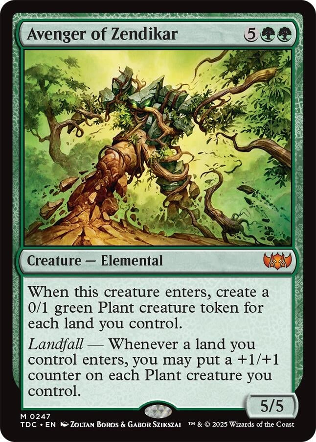 Image for Avenger of Zendikar (247) (TDC) - Magic: The Gathering