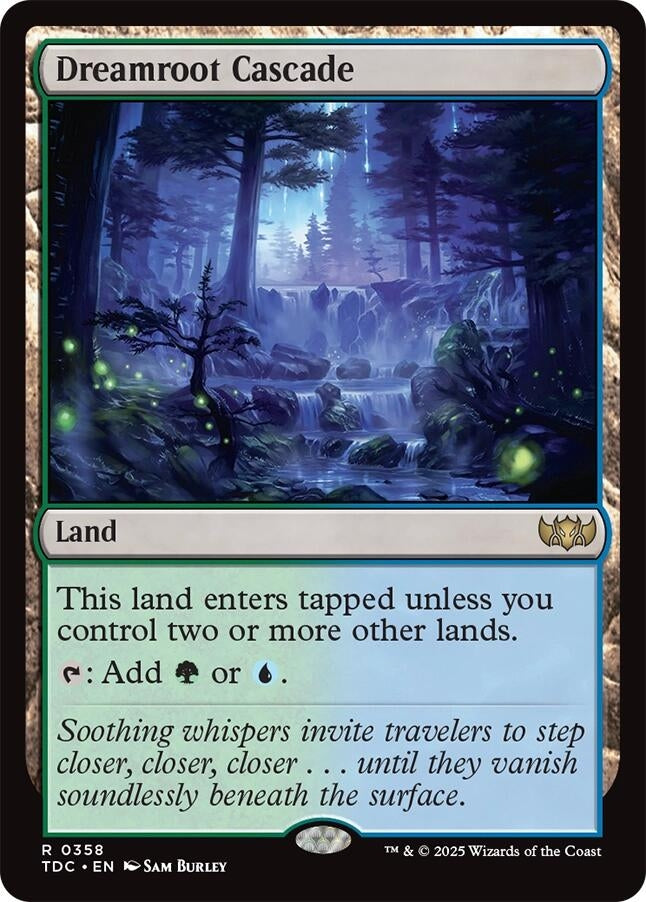 Image for Dreamroot Cascade (358) (TDC) - Magic: The Gathering