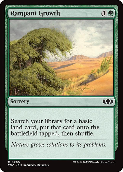 Image for Rampant Growth (265) (TDC) - Magic: The Gathering