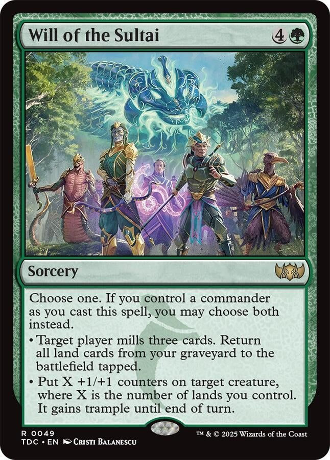 Will of the Sultai (49) (TDC)