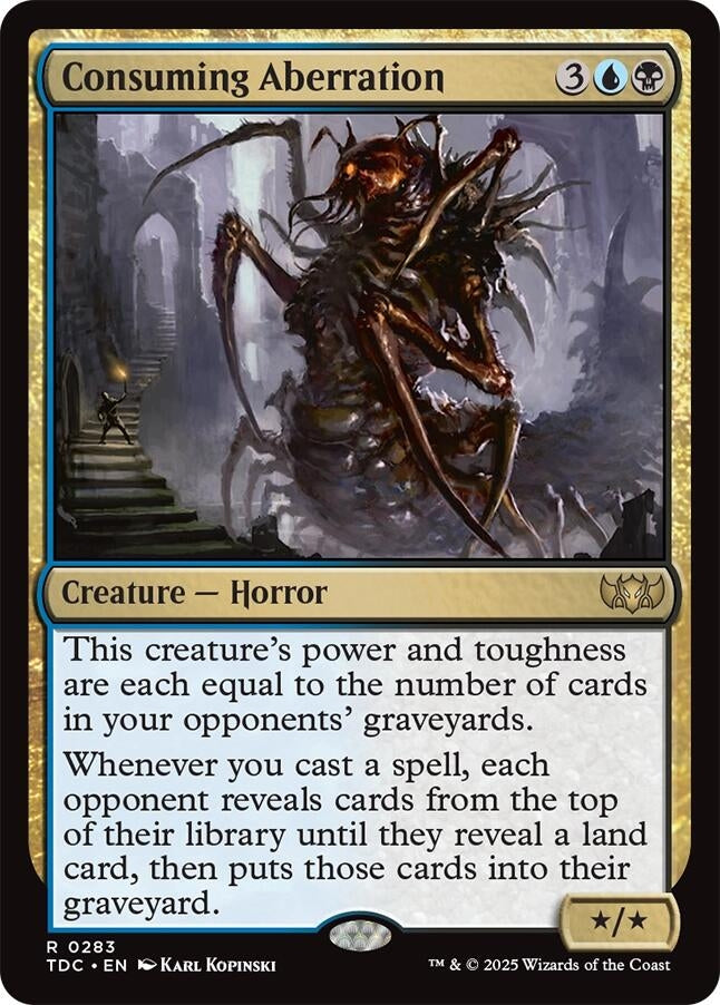 Image for Consuming Aberration (283) (TDC) - Magic: The Gathering