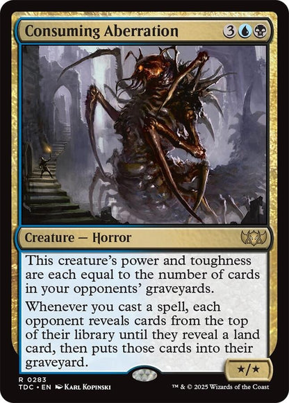 Image for Consuming Aberration (283) (TDC) - Magic: The Gathering