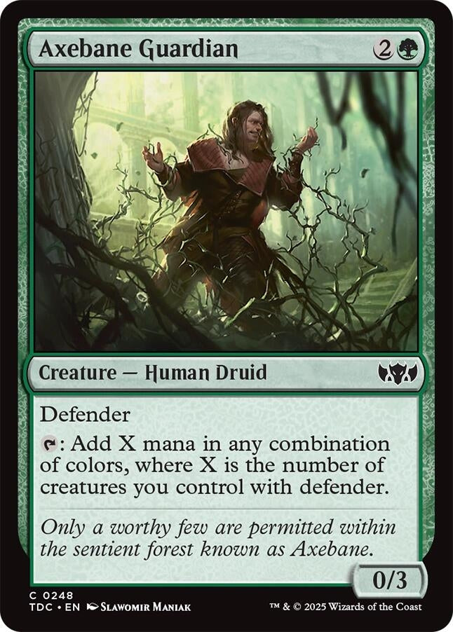 Image for Axebane Guardian (248) (TDC) - Magic: The Gathering