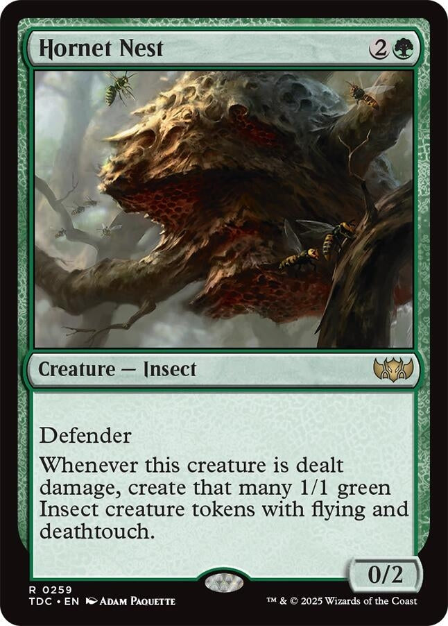 Image for Hornet Nest (259) (TDC) - Magic: The Gathering