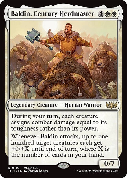 Image for Baldin, Century Herdmaster (110) (TDC) - Magic: The Gathering