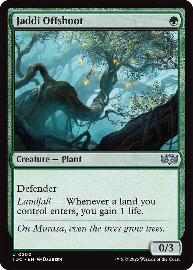 Image for Jaddi Offshoot (260) (TDC) - Magic: The Gathering