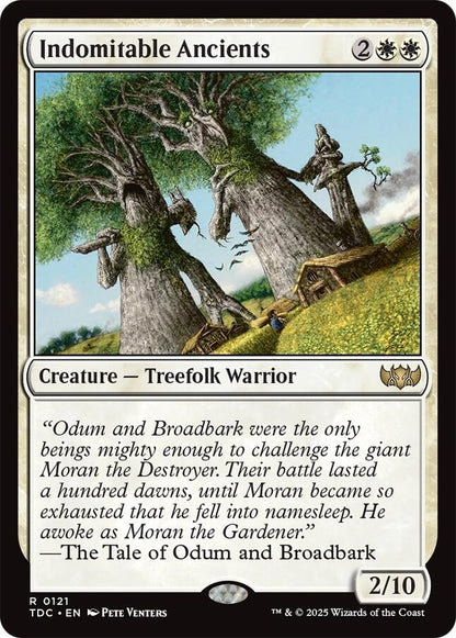 Image for Indomitable Ancients (121) (TDC) - Magic: The Gathering