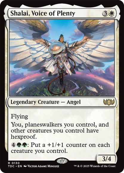 Image for Shalai, Voice of Plenty (130) (TDC) - Magic: The Gathering