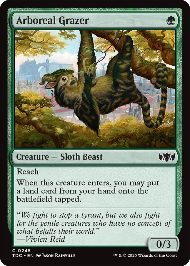 Image for Arboreal Grazer (245) (TDC) - Magic: The Gathering