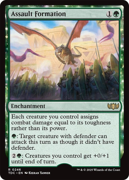Image for Assault Formation (246) (TDC) - Magic: The Gathering