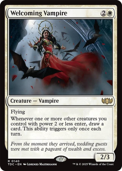 Image for Welcoming Vampire (140) (TDC) - Magic: The Gathering
