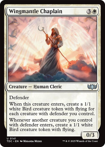 Image for Wingmantle Chaplain (141) (TDC) - Magic: The Gathering