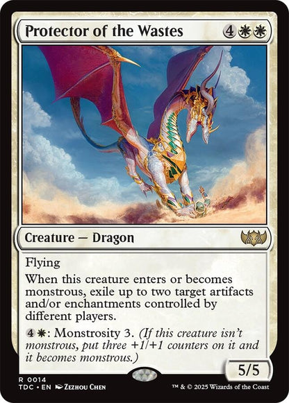 Image for Protector of the Wastes (14) (TDC) - Magic: The Gathering