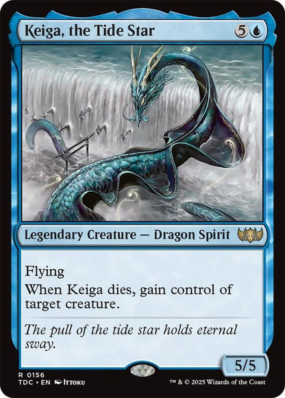 Image for Keiga, the Tide Star (156) (TDC) - Magic: The Gathering