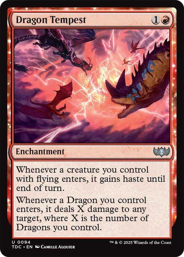 Image for Dragon Tempest (94) (TDC) - Magic: The Gathering