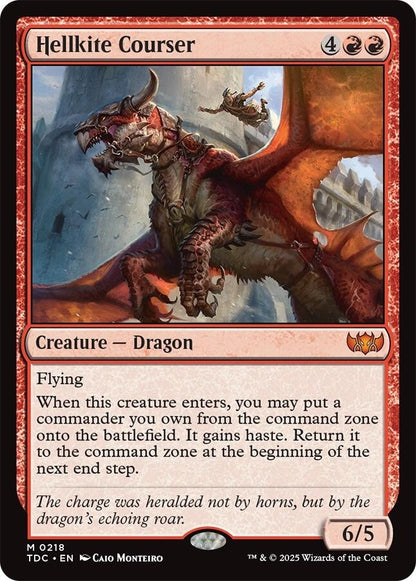 Image for Hellkite Courser (218) (TDC) - Magic: The Gathering