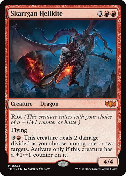 Image for Skarrgan Hellkite (233) (TDC) - Magic: The Gathering