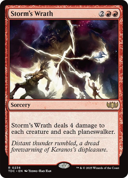 Image for Storm's Wrath (236) (TDC) - Magic: The Gathering