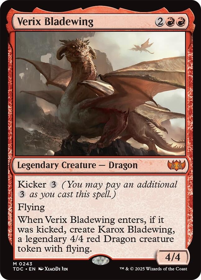 Image for Verix Bladewing (243) (TDC) - Magic: The Gathering