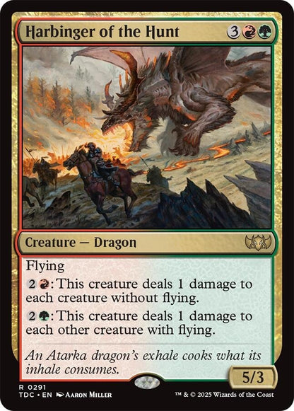 Image for Harbinger of the Hunt (291) (TDC) - Magic: The Gathering
