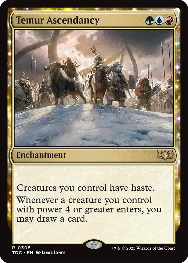 Image for Temur Ascendancy (305) (TDC) - Magic: The Gathering
