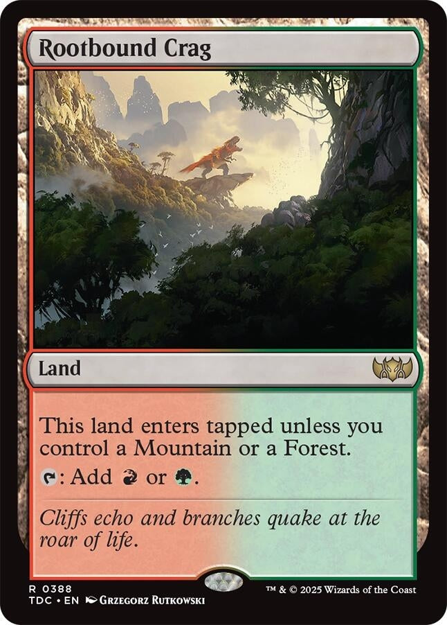 Image for Rootbound Crag (388) (TDC) - Magic: The Gathering