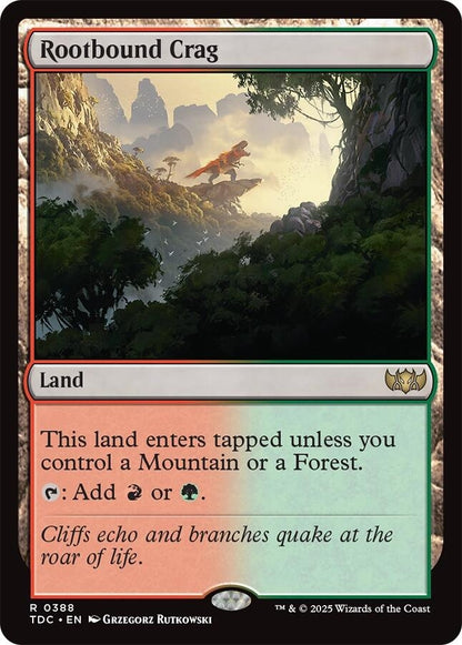 Image for Rootbound Crag (388) (TDC) - Magic: The Gathering