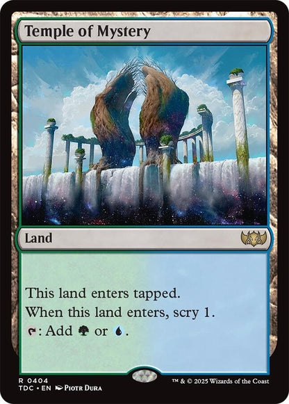Image for Temple of Mystery (404) (TDC) - Magic: The Gathering
