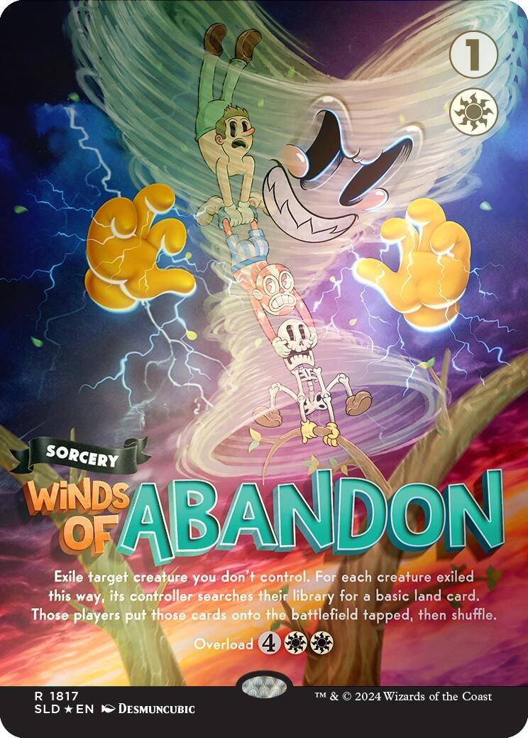 Winds of Abandon (Rainbow Foil) (1817) (SLD)