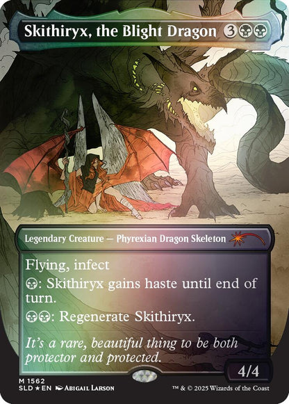 Skithiryx, the Blight Dragon (Rainbow Foil) (1562) (SLD)