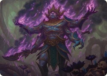 Image for Rot-Curse Rakshasa Art Card (13/54) (13) - Magic: The Gathering