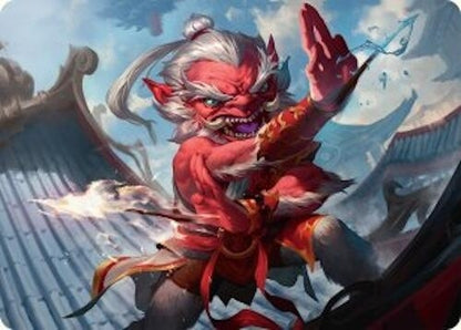 Image for Devoted Duelist Art Card (15/54) (15) - Magic: The Gathering