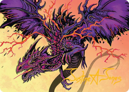 Image for Stormshriek Feral Art Card (35/54) (Gold-Stamped Signature) (35) - Magic: The Gathering