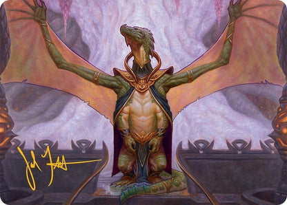 Image for Kheru Goldkeeper Art Card (36/54) (Gold-Stamped Signature) (36) - Magic: The Gathering